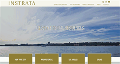 Desktop Screenshot of instrataresidences.com